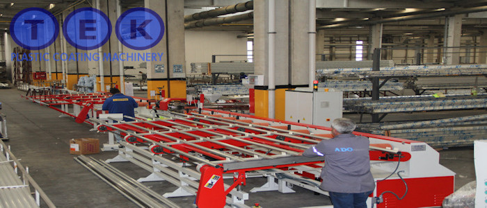 Alüminyum Boru ve Profil Otomatik Shrinkleme Makinesi